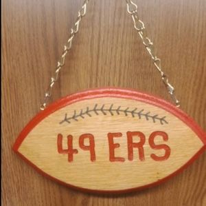 49ers Football Wall Decor